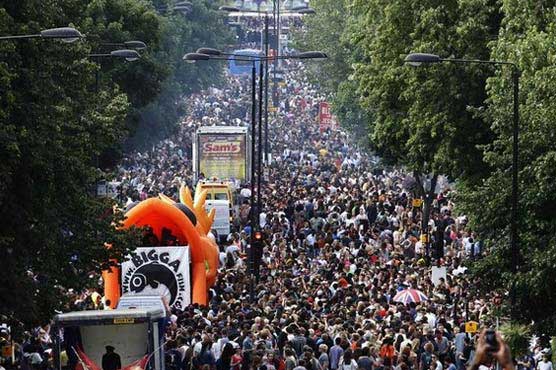 لندن: یورپ کا سب سے بڑا اسٹریٹ فیسٹیول شروع