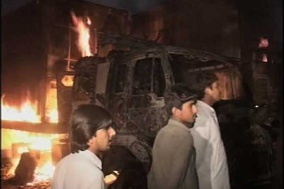 مستونگ میں 3 نیٹو کنٹینرز کو تباہ کر دیا گیا