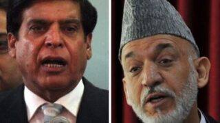 PM Ashraf. President Karzai