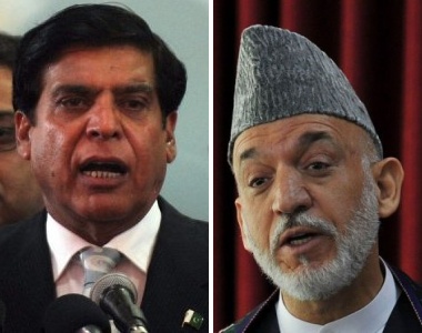 PM Ashraf. President Karzai