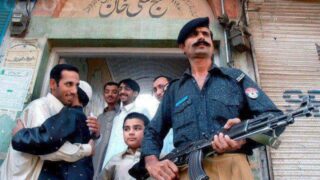 Pakistani Police Guard