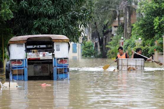 فلپائن : منیلا میں مون سون بارشوں نے تباہی مچا دی ، 8 لاکھ افراد متاثر