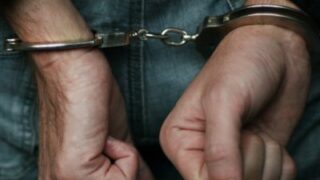 Policeman arrest