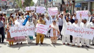 Quetta doctors' strike