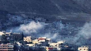 Shelling in Syria