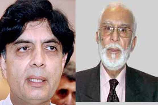 چودھری نثار نے ذوالفقار کھوسہ کو منا لیا