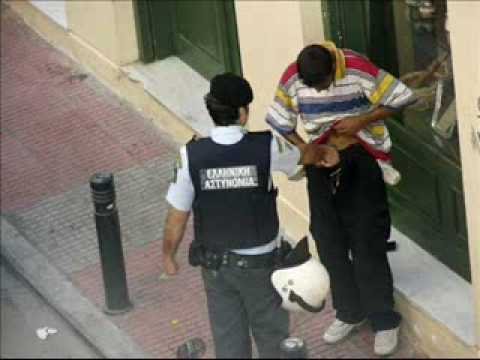greece crackdown illegal peoples
