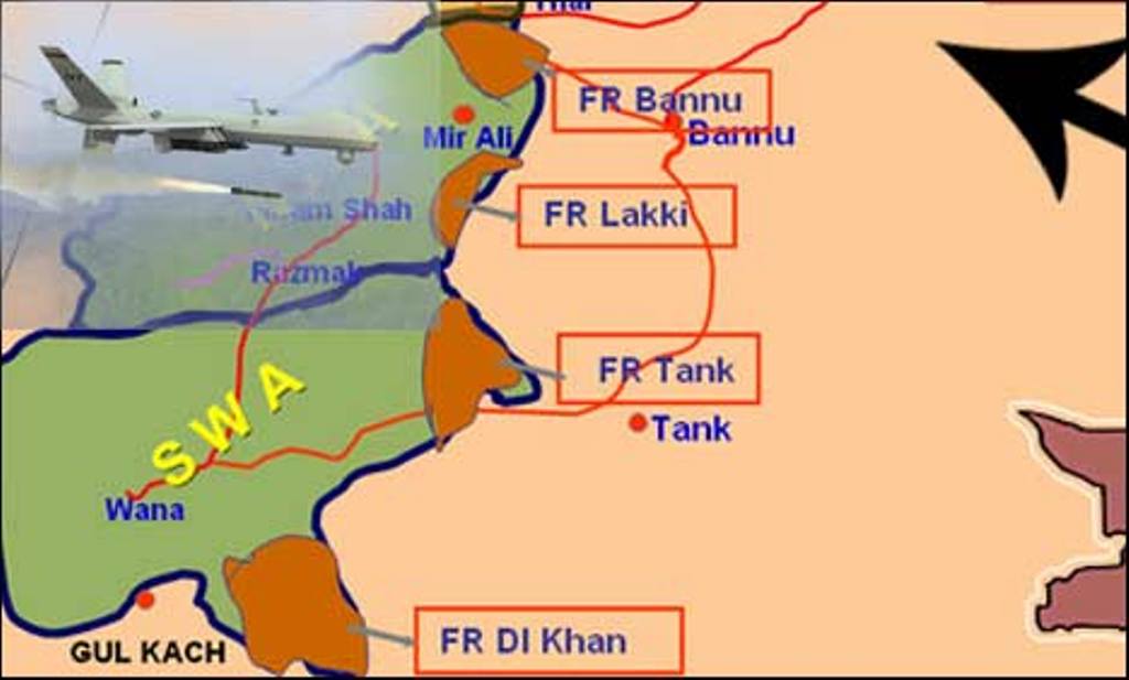 میرانشاہ : شوال میں جاسوس طیارے کا حملہ ،5 افراد ہلاک ، 3 زخمی