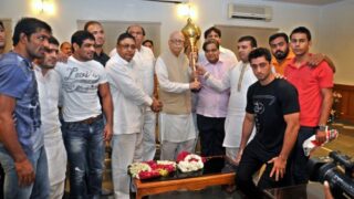 Advani wrestler