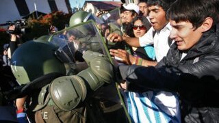 Chile Students protest