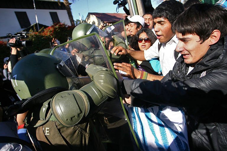 Chile Students protest
