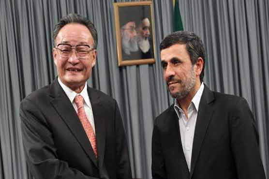 چین کے ساتھ تعلقات کے قیام کو ترجیح دیتے ہیں: احمدی نژاد