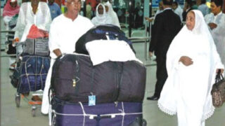 First Hajj flight