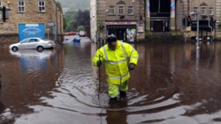 Flooding hits UK