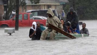Hurricane in USA