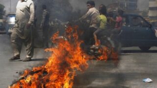 Karachi strike
