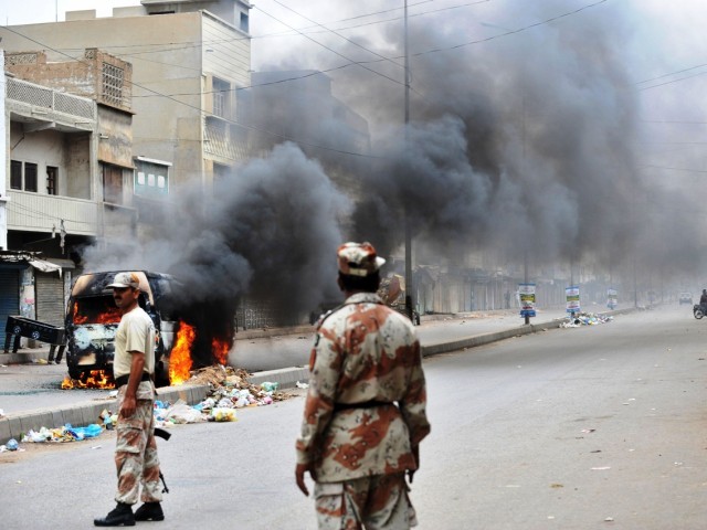 Karachi target killing