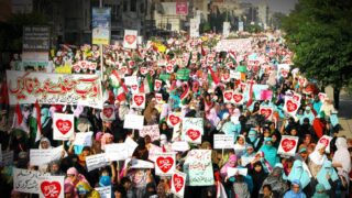 Protest Democratic Right of Muslims