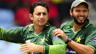 Saeed ajmal and afridi