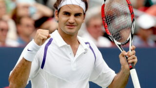 Tennis champion Roger Federer