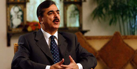 Yousaf raza gillani