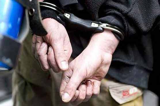 arrested