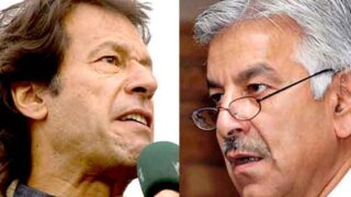 imran khan and khawaja asif