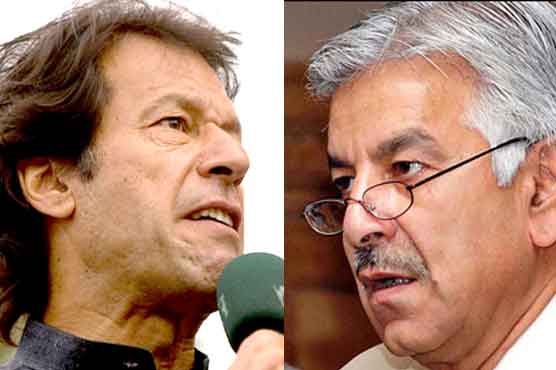 عمران خان نے خواجہ آصف کو ہتک عزت کا نوٹس بھجوا دیا
