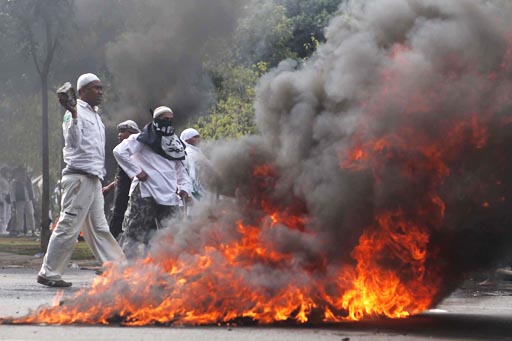 فلپائن میں گستاخانہ فلم کے خلاف احتجاج