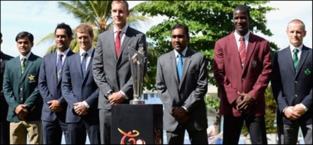 ورلڈ ٹوئنٹی ٹوئنٹی کرکٹ ٹرافی کی کولمبو میں رونمائی