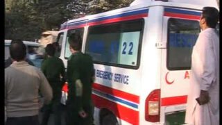 van crash Gilgit