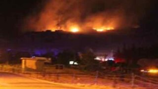 weapons depot blast