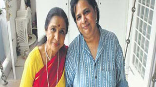 Asha bhosle daughter