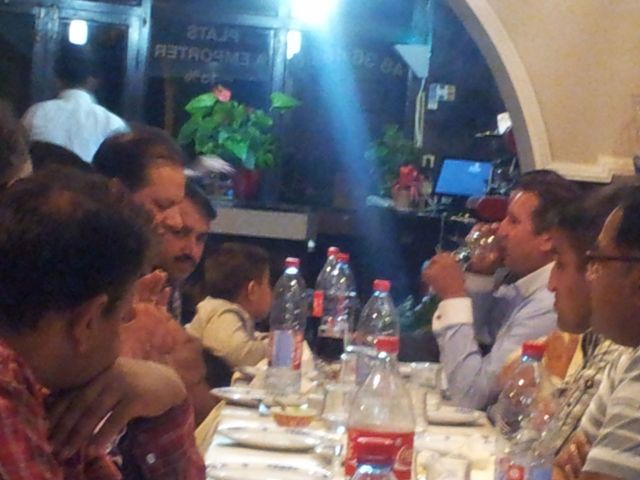 Chaudhry Waqar Ahmed dinner