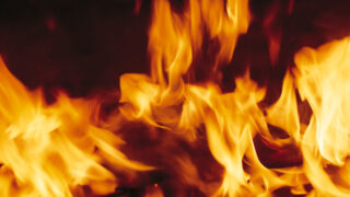 Fire in Karachi