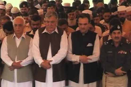 متنی میں شہید ہونے والے اہلکاروں کی نماز جنازہ ادا کر دی گئی