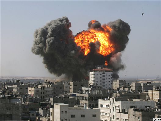 غزہ پر اسرائیل کا فضائی حملہ ، 3 فلسطینی جاں بحق