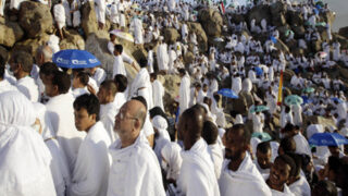 Hajj Pilgrims Muzdalifah