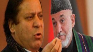 Hamid Karzai and Nawaz Sharif
