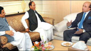 Latif Khosa and Ch Pervaiz Elahi and Ch Shujaat