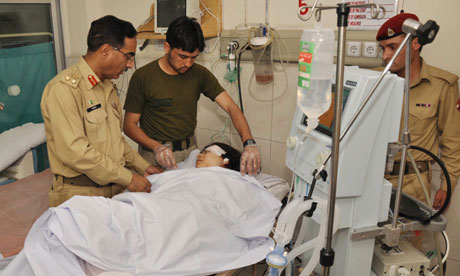 Malala Yousafzai Treated