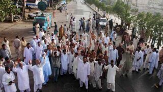 Nawabshah Protest