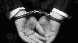 Police mans arrest
