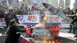 Protest South Korea