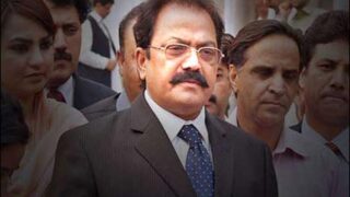 Punjab Law Minister Rana Sanaullah