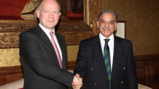 Shahbaz Sharif and Hague