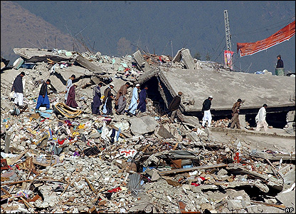 earthquake in Kashmir
