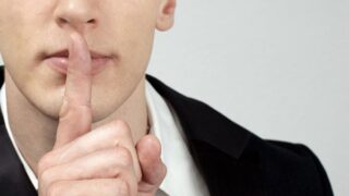 keep quiet