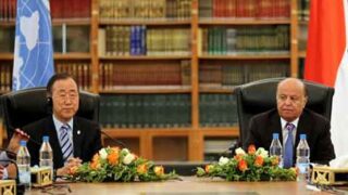 Ban Ki moon Visit Yemen