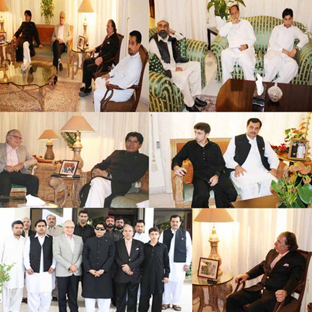 سفیر پاکستان کی رھائش گاہ پر عید ملن تقریب کا اھتمام کیا گیا ، چیدہ چیدہ افراد کو مدعو کیا گیا